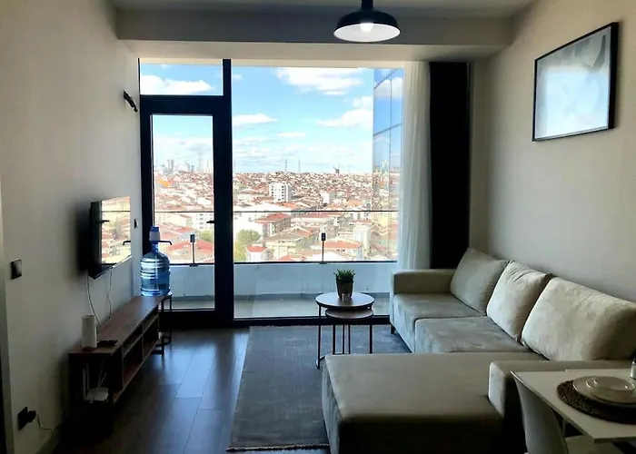 Secured Lux 1 + 1 Apartment - Gym, Sauna & Parking